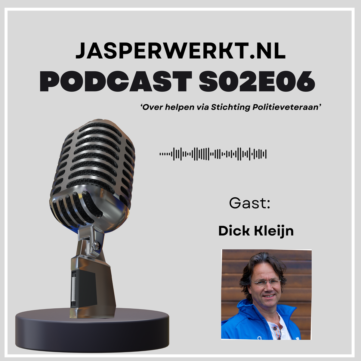 🎙️Podcast: in gesprek met Dick Kleijn over politiemensen met een (geestelijke) blessure en ondernemerschap