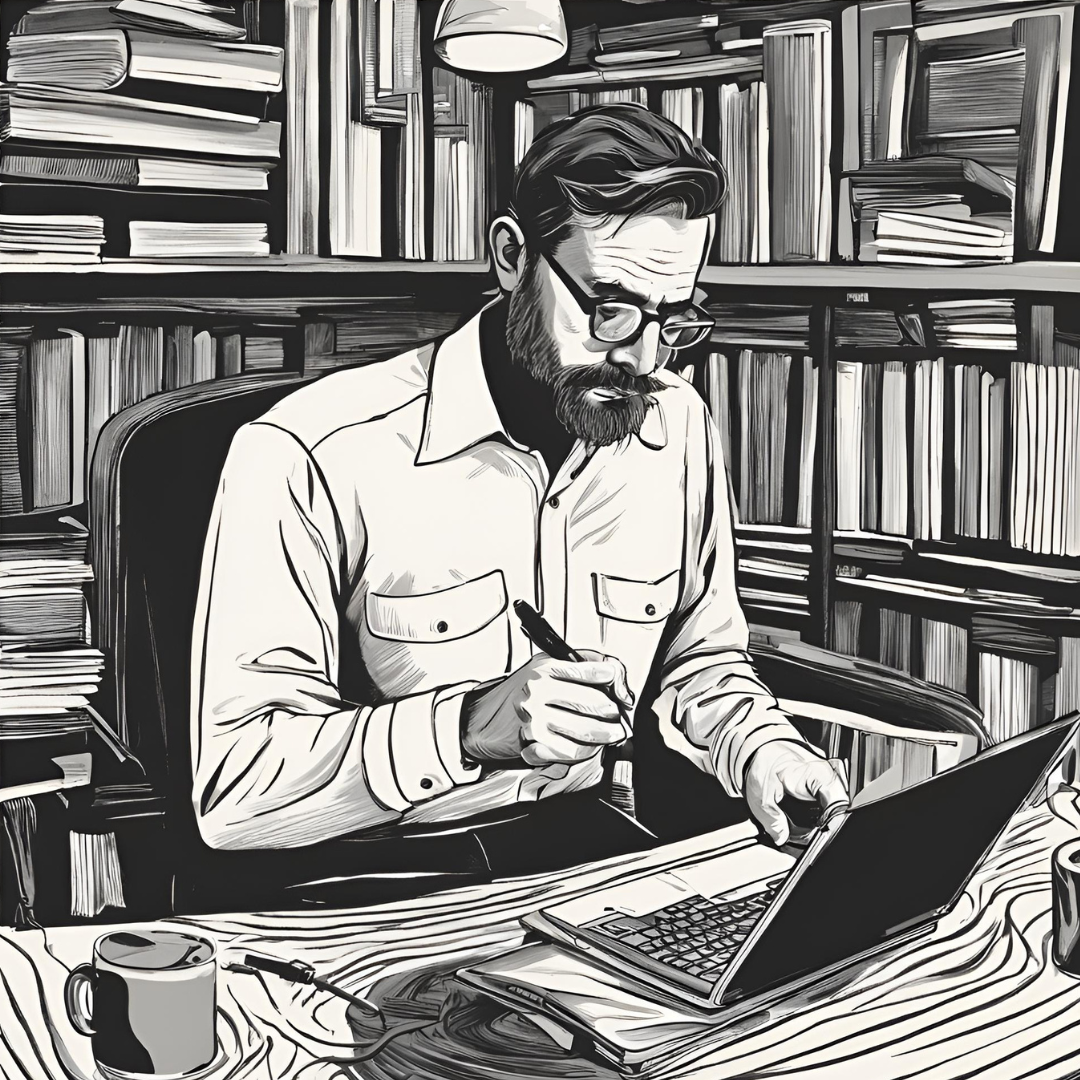 Jasper schrijft